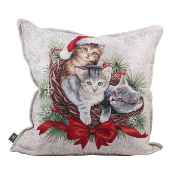 Polštář DC PINCI s kočkami 40x40cm