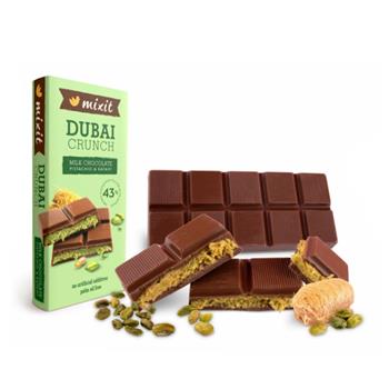 Mixit dubajská čokoláda pistácie & kataify 70g