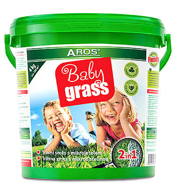 Levně AROS travní směs BABY GRASS kbelík FAMILY
