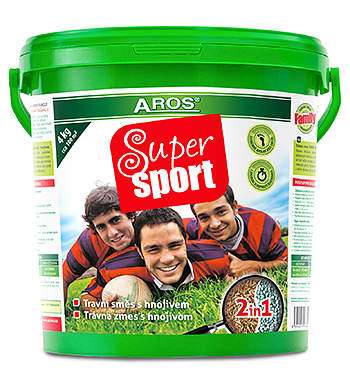 Levně AROS travní směs SUPER SPORT kbelík FAMILY