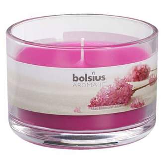 Svíčka vonná sklo s víčkem BOLSIUS Lilac Blossom