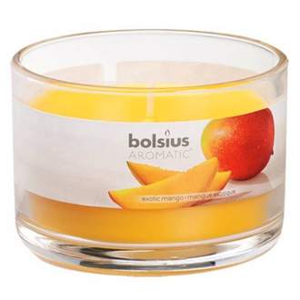 Svíčka vonná sklo s víčkem BOLSIUS Exotic Mango