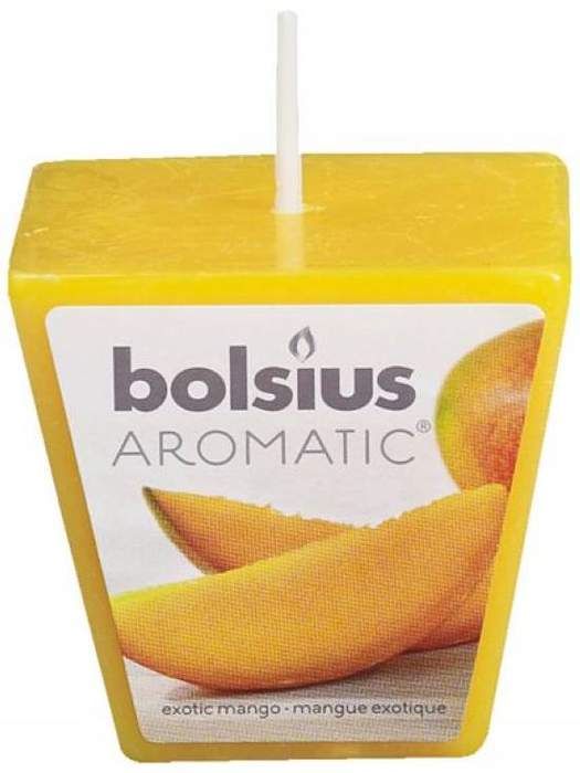 Levně Svíčka vonná votiv BOLSIUS Exotic Mango
