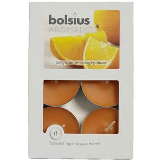 Svíčka čajová vonná BOLSIUS 6ks Juicy Orange