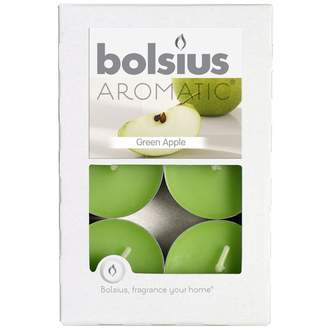 Svíčka čajová vonná BOLSIUS 6ks Green Apple