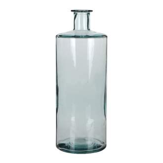Váza/lahev GUAN válec a úzké hrdlo sklo