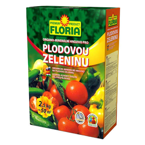 Levně Hnojivo OM plodová zelenina FLORIA 2,5 kg