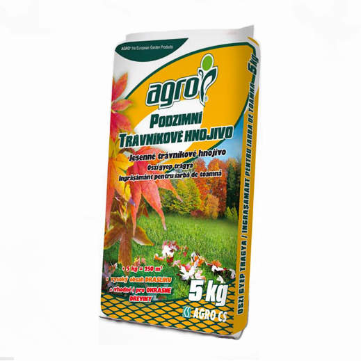 Levně Agro podzimní trávníkové hnojivo 5kg