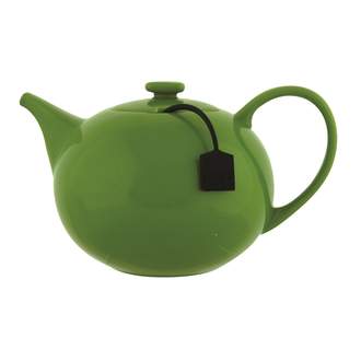 Konvice čajová se sítkem MY TEA keramika/silikon 1,5l zelená
