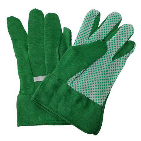 Levně Zahradnické rukavice zelené velikost 7