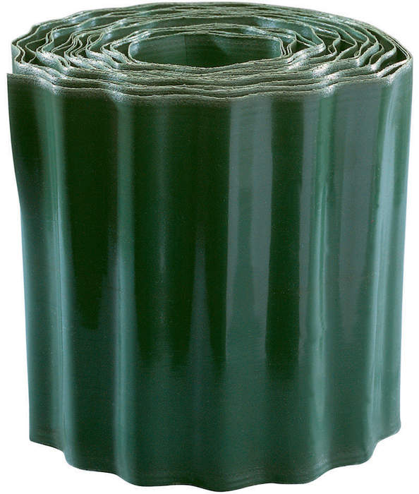 Záhonový obrubník 20cmx9m PVC zelený