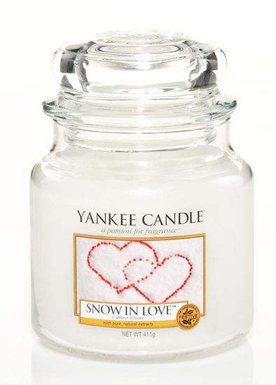 Svíčka YANKEE CANDLE 411g Snow in Love