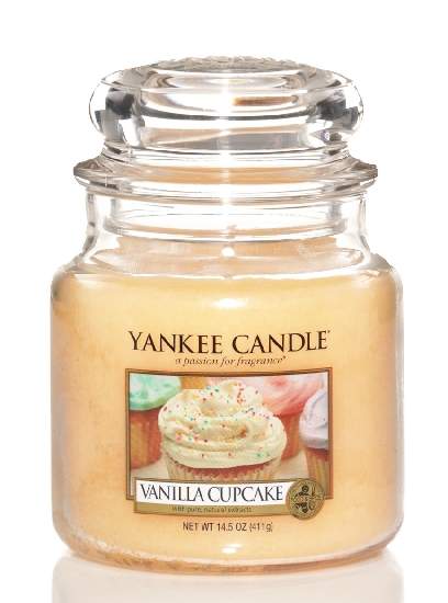 Levně Svíčka YANKEE CANDLE 411g Vanilla Cupcake