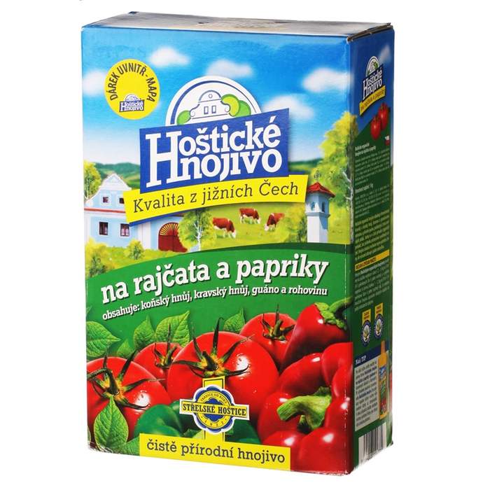 Levně Hoštické hnojivo na rajčata a papriky 1Kg