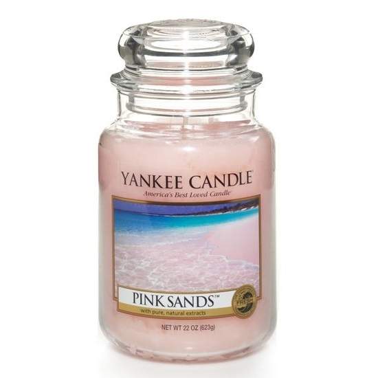 Levně Svíčka YANKEE CANDLE 623g Pink Sands