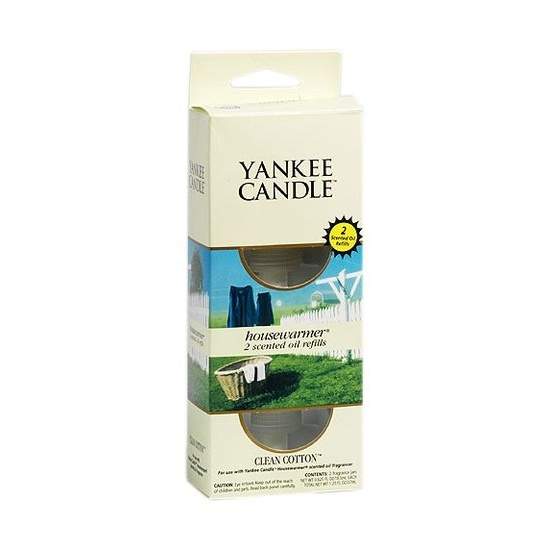 E-shop Vůně do zásuvky YANKEE CANDLE náplň Clean Cotton