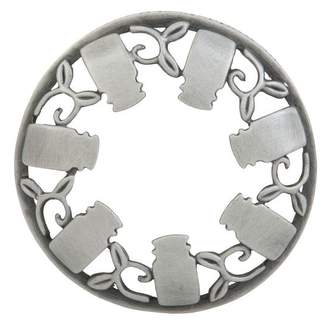 Ozdobný prstenec na svíčku YANKEE CANDLE stříbrná