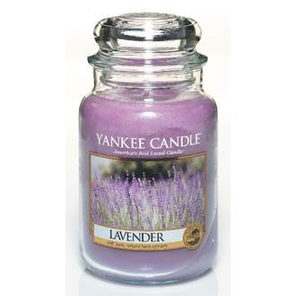 Svíčka YANKEE CANDLE 623g Lavender