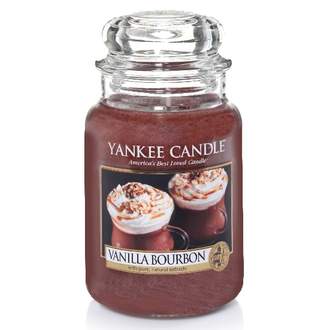 Svíčka YANKEE CANDLE 623g Vanilla Bourbon