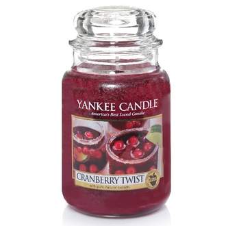 Svíčka YANKEE CANDLE 623g Cranberry Twist
