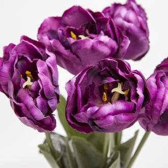 Tulipán MAXIMA řezaný umělý tmavě fialový