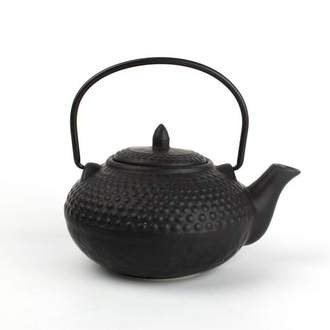 Konvice čajová černá keramika YONG