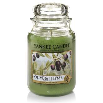 Svíčka YANKEE CANDLE 623g Olive & Thyme