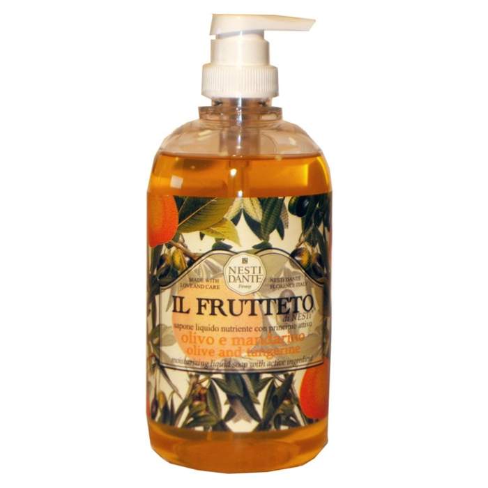 Levně Mýdlo pumpička Olivový olej a Mandarinka 500ml
