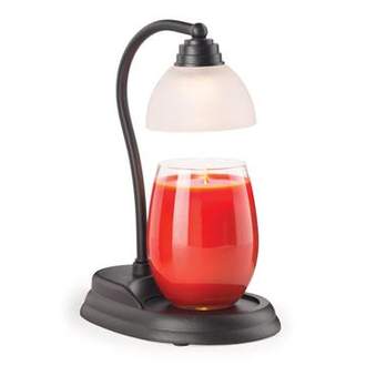 Nahřívací lampana svíčky AURORA černá