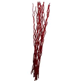 Větev svazek 5ks KUWA červená 80cm