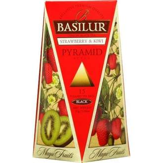 Čaj Basilur Magic Strawberry & Kiwi krabička 15x2g
