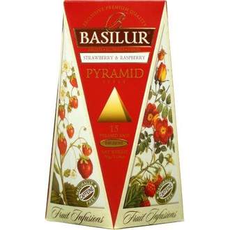 Čaj Basilur Strawberry & Raspberry 15x2g