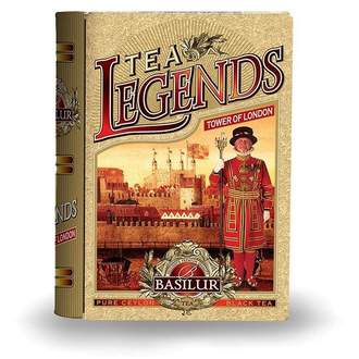Čaj Basilur Book Legends Tower of London sypaný v dóze 100g