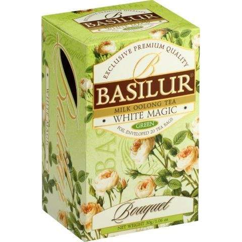 Levně Čaj Basilur Bouquet White Magic v krabičce 20x1,5g