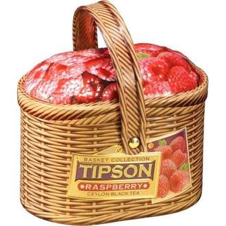 Čaj Tipson Basket Rasberry sypaný v dóze 100g