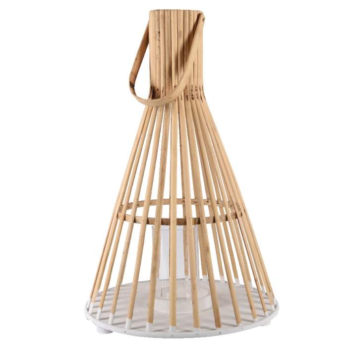 E-shop Lucerna bambusová kónická 50cm
