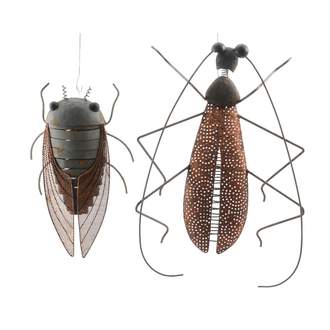 Kovový hmyz - nástěnná dekorace