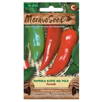 Paprika zeleninová raná PARADE kapie polní (MS)
