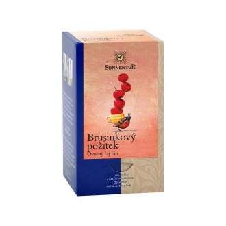 Brusinkový požitek - ovocný čaj BIO porcovaný 50,4g Sonnentor