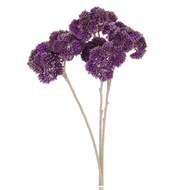 Rozchodník umělý fialový květ 46cm