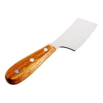 Nůž/sekáček na sýr FROMAGE nerez/dřevo S&P