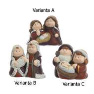 Figurka Svatá rodina z terakoty 6,5cm mix tvarů