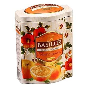 Levně Čaj Basilur Fruit Blood Orange dóza 100g