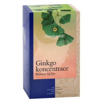 Čaj Gingko koncentrace BIO - porcovaný 20g Sonnentor