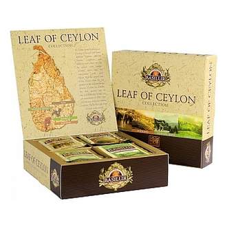 Dárková kolekce čajů Basilur Leaf of Ceylon 40ks