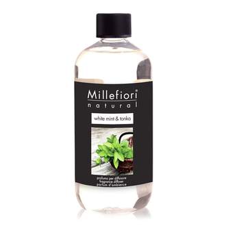 Millefiori Difuzér NATURAL náplň White Mint & Tonka 250ml
