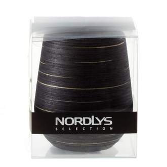 Svíčka UNIPAR NORDLYS STEEP LINE černá 8x12cm