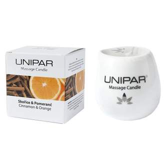 Svíčka UNIPAR masážní skořice & pomenač 85ml