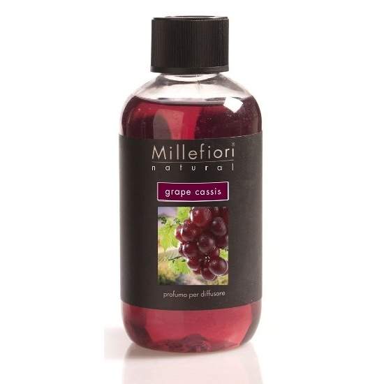Levně Millefiory Difuzér NATURAL náplň Grape Cassis 250ml