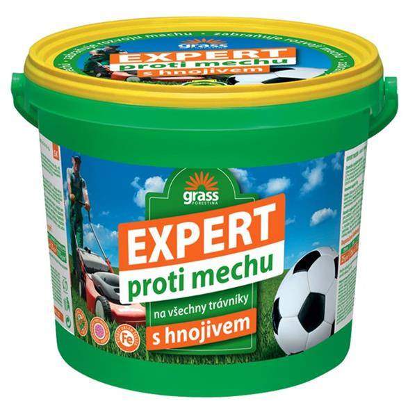 Levně Hnojivo trávníkové Expert proti mechu 5kg kbelík